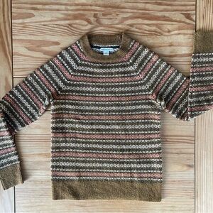 Brown fall sweater sz XS